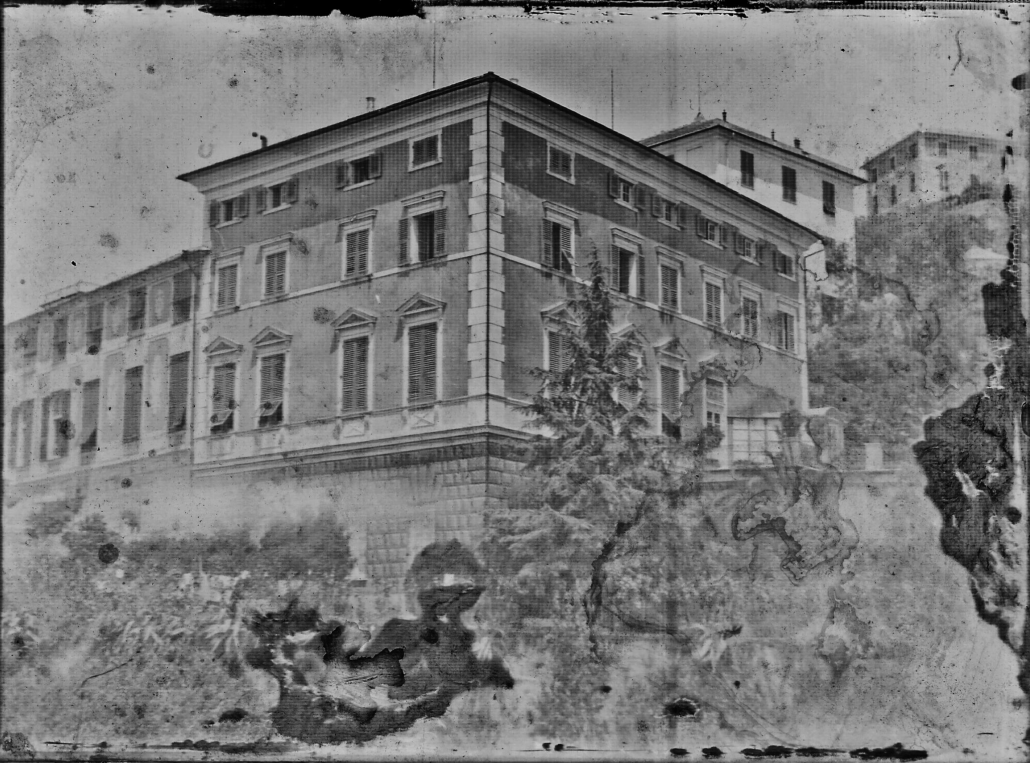 Villa Migone nei primissimi anni del XX secolo